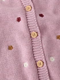 NAME IT Strik Cardigan Tiflow Dawn Pink